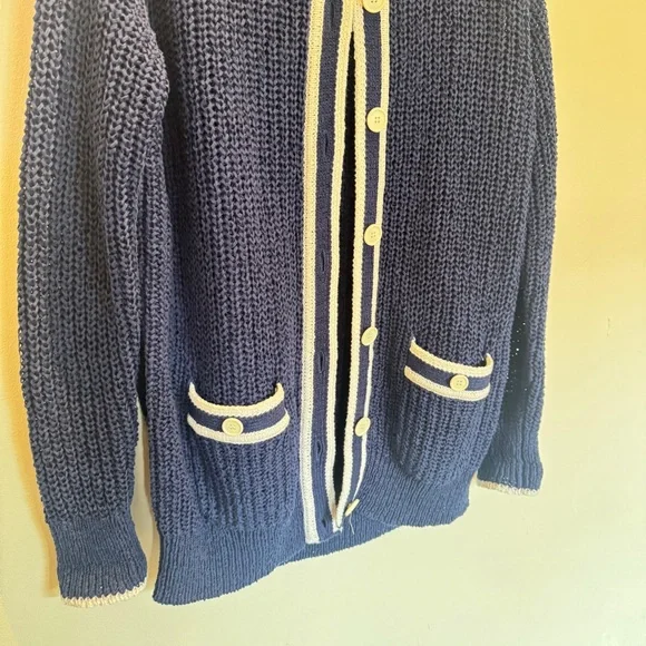 J Crew Textured sailor cardigan - Picture 7 of 7